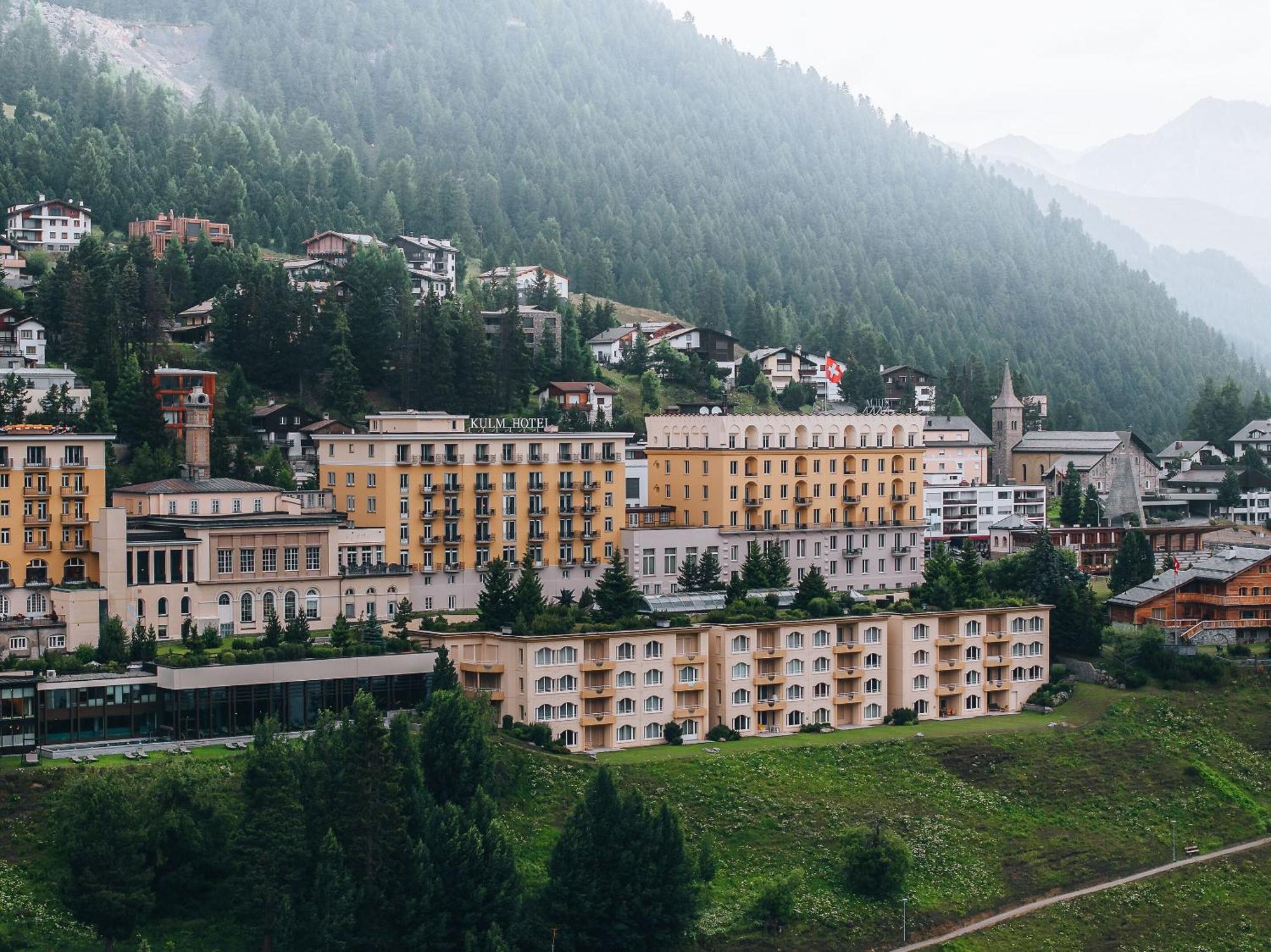 Kulm Hotel St. Moritz Exteriör bild