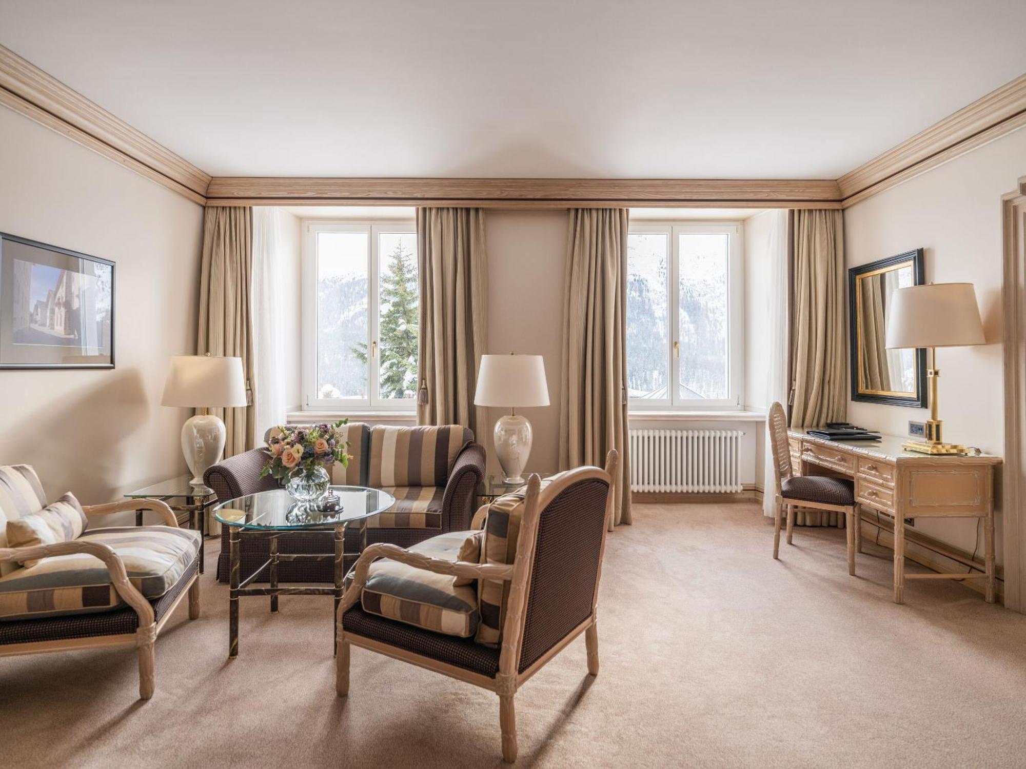 Kulm Hotel St. Moritz Exteriör bild