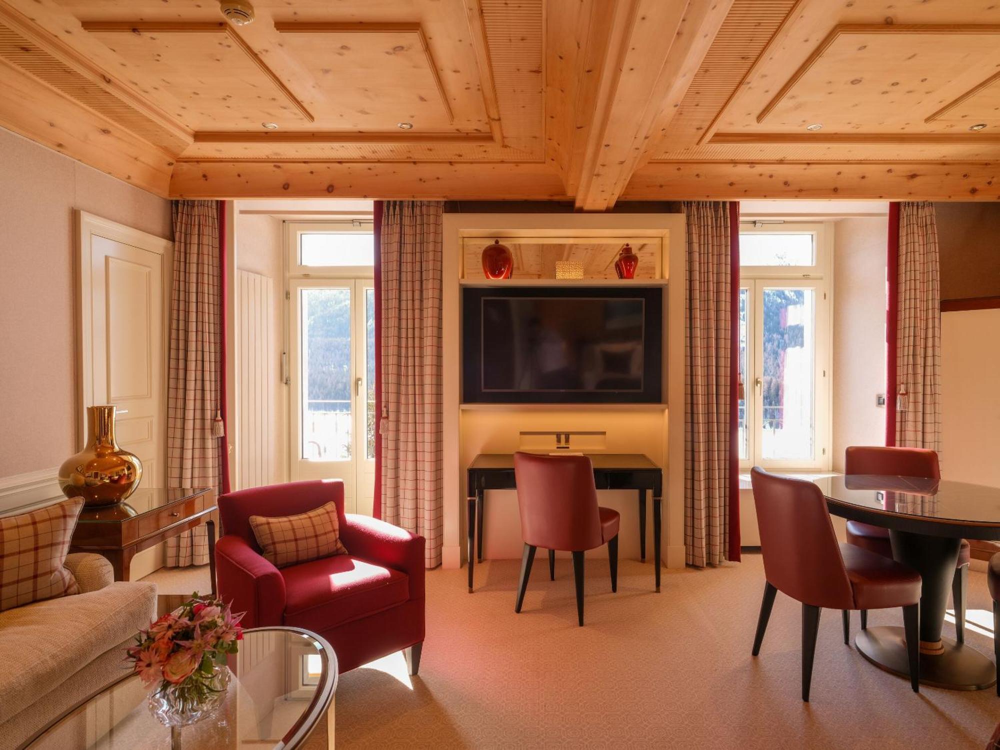 Kulm Hotel St. Moritz Exteriör bild