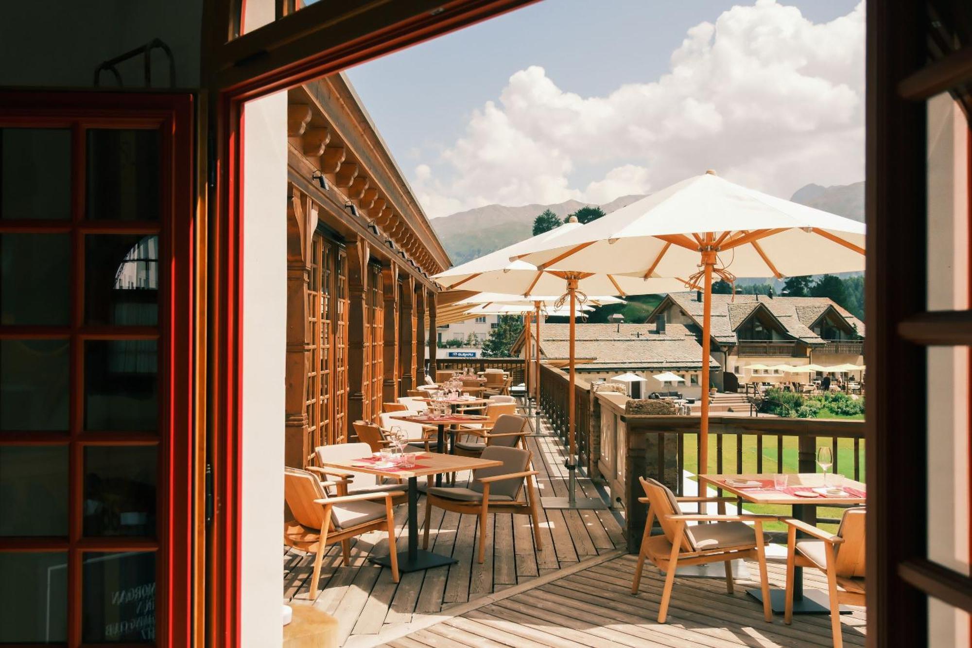 Kulm Hotel St. Moritz Exteriör bild