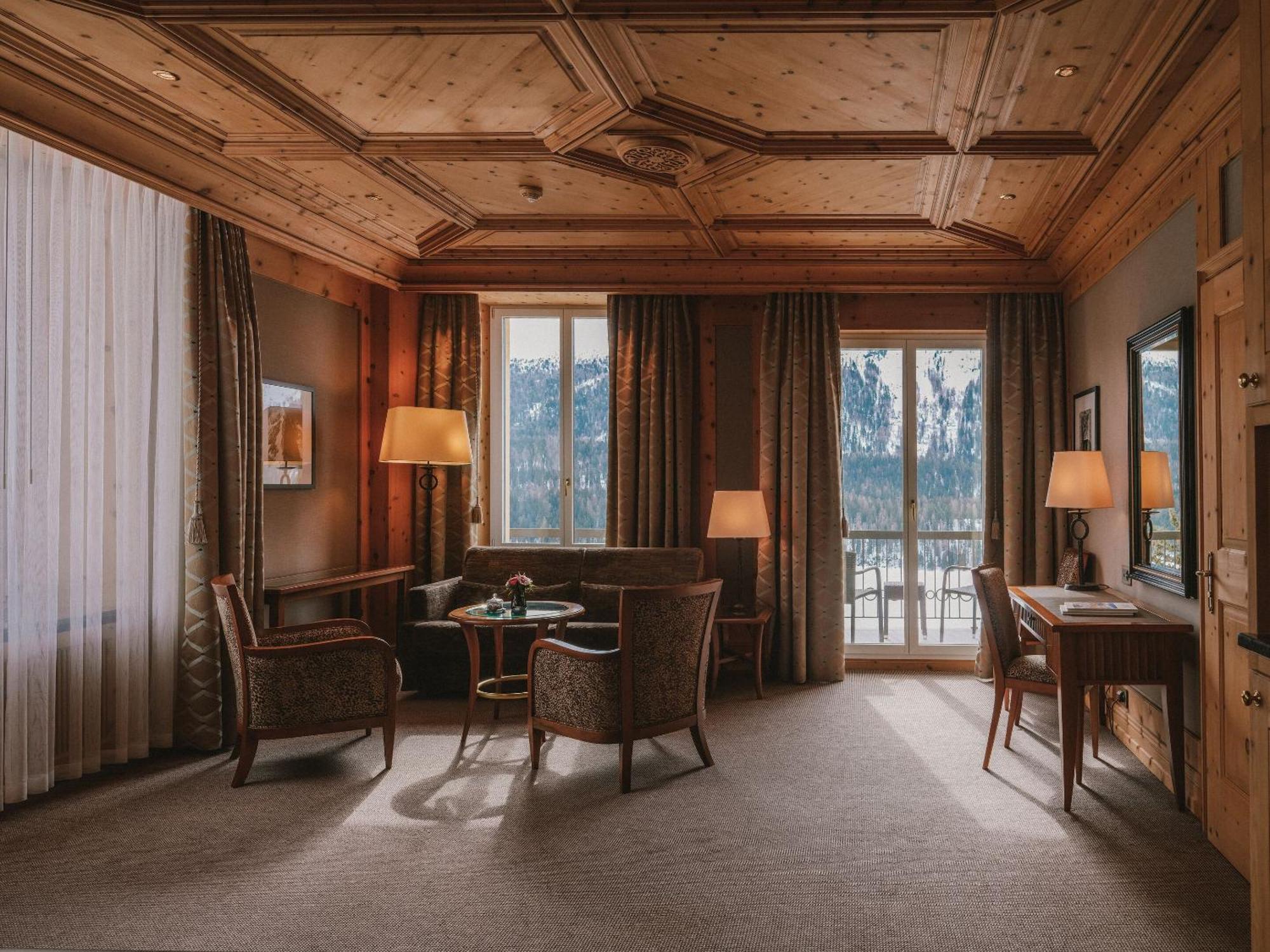 Kulm Hotel St. Moritz Exteriör bild