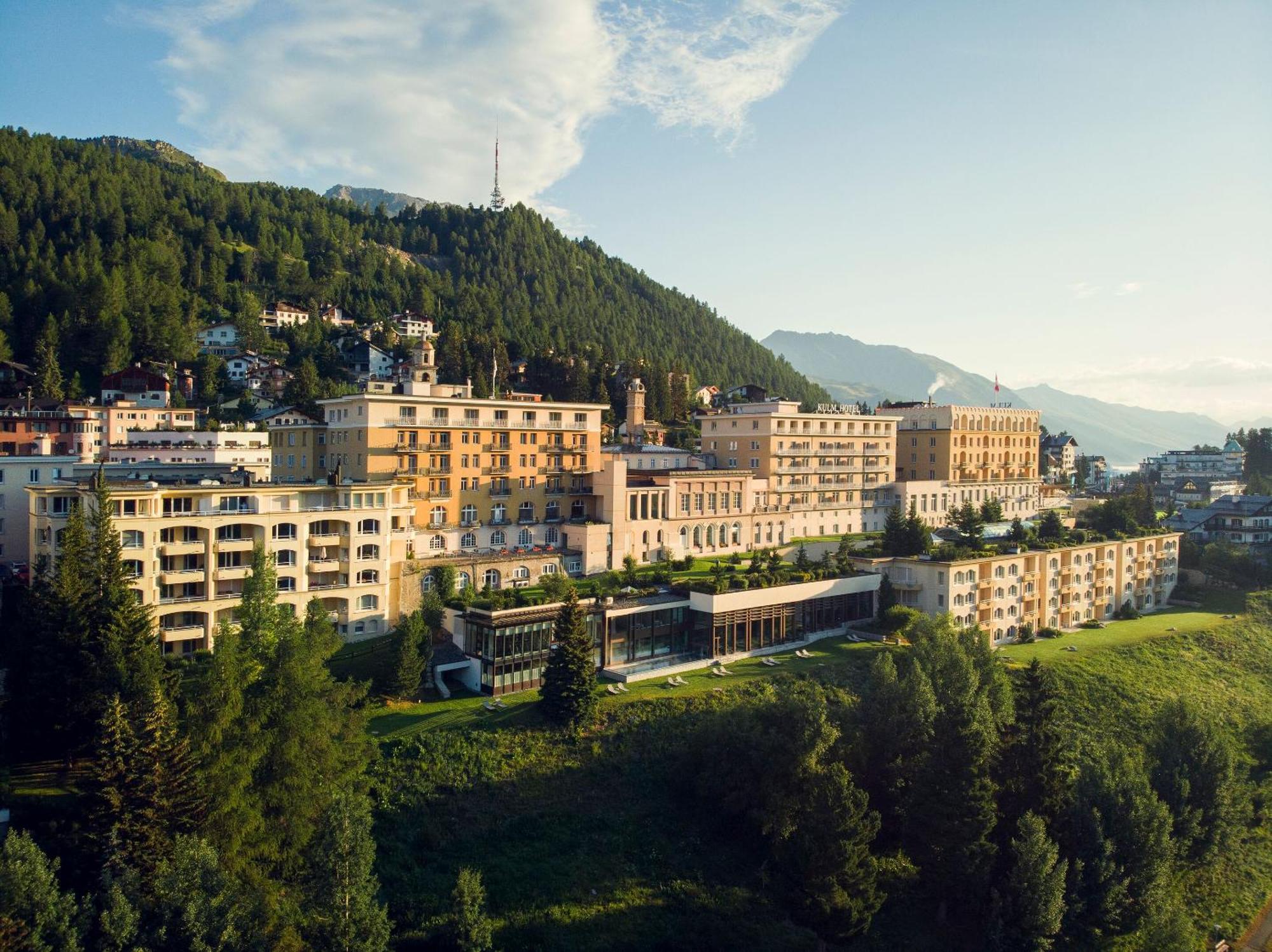 Kulm Hotel St. Moritz Exteriör bild